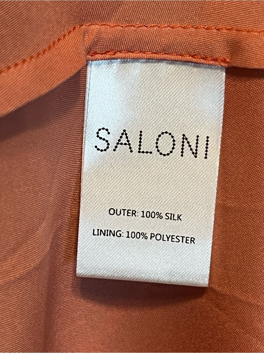 Saloni Tiana Floral 100% Silk Maxi Dress Sz 10 - Picture 7 of 7
